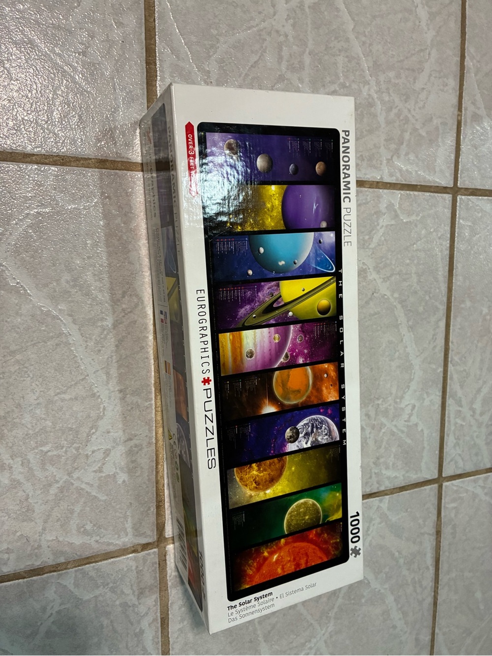The Solar System 1000-Piece Panoramic Puzzle - Multicolor